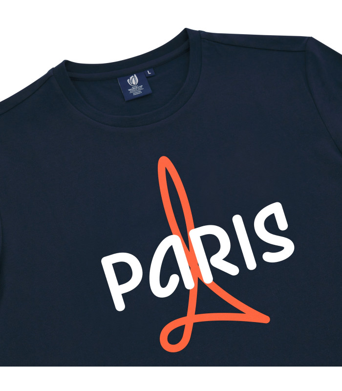 T-shirt Macron Adulte Rugby Paris World Cup 2023 Officiel