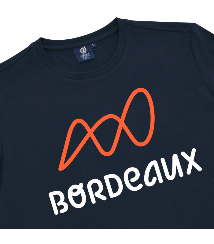 T-shirt Macron Adulte Rugby Bordeaux World Cup 2023 Officiel