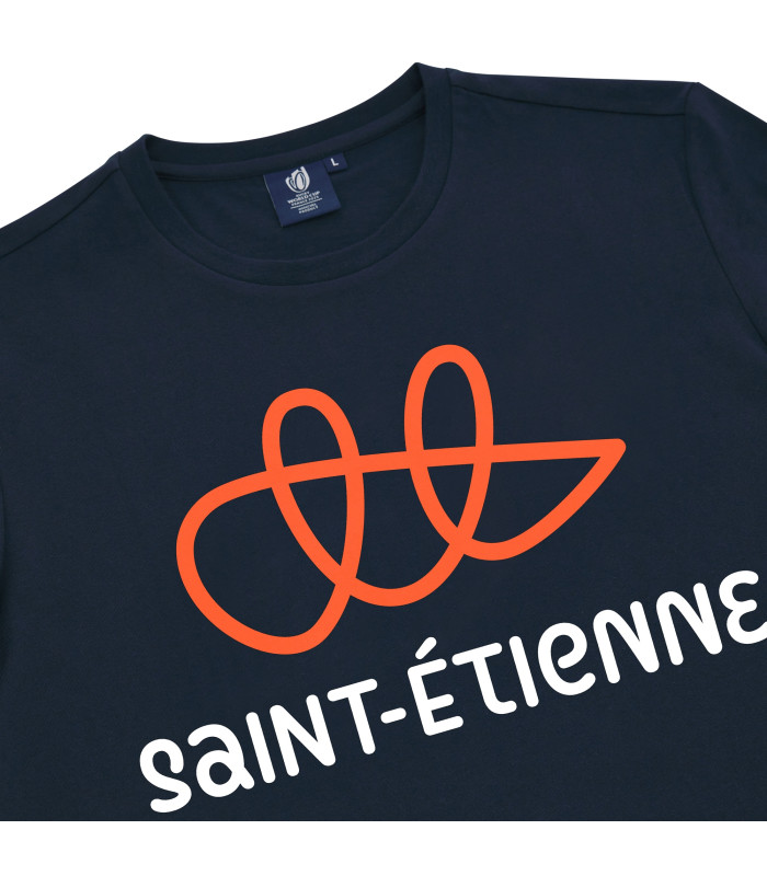 T-shirt Macron Adulte Rugby Saint-Etienne World Cup 2023 Officiel