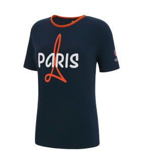 T-shirt Macron Femme Rugby Paris World Cup 2023 Officiel