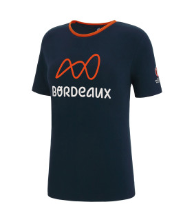 T-shirt Macron Femme Rugby Bordeaux World Cup 2023 Officiel