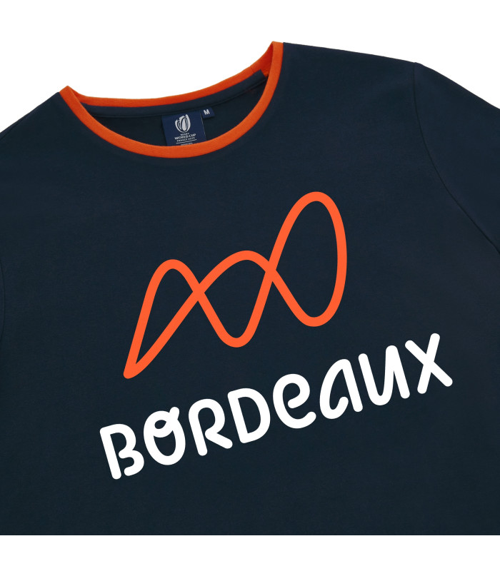 T-shirt Macron Femme Rugby Bordeaux World Cup 2023 Officiel