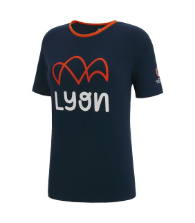 T-shirt Macron Femme Rugby Lyon World Cup 2023 Officiel