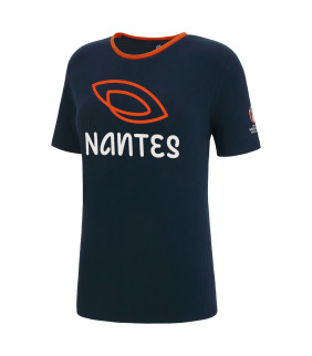 T-shirt Macron Femme Rugby Nantes World Cup 2023 Officiel