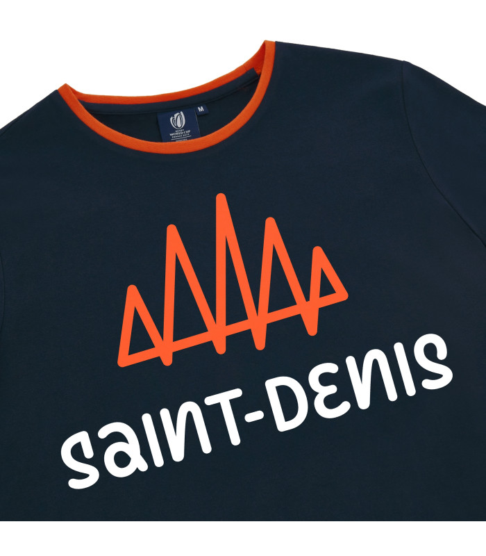 T-shirt Macron Femme Rugby Saint-Denis World Cup 2023 Officiel
