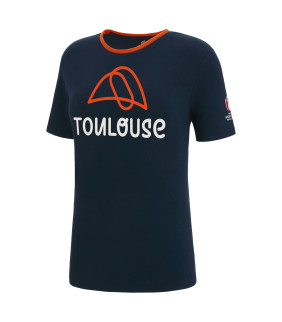 T-shirt Macron Femme Rugby Toulouse World Cup 2023 Officiel