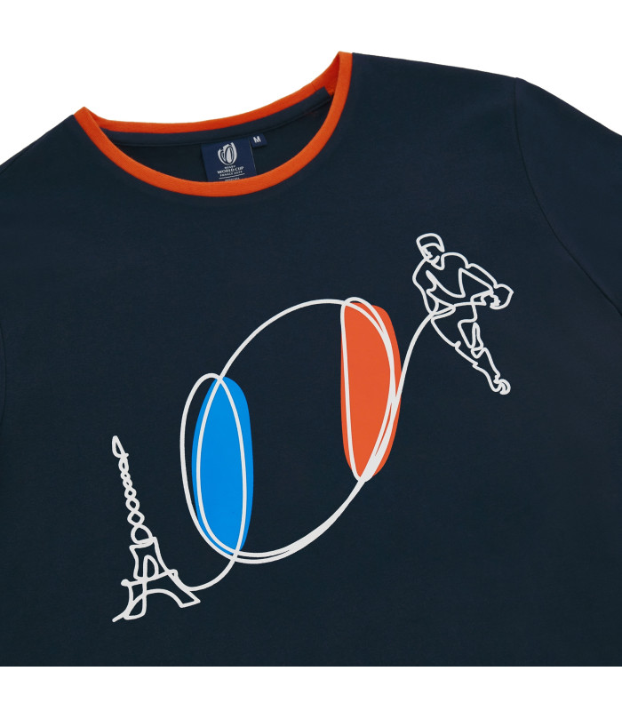 T-shirt Macron Femme Rugby France World Cup 2023 Officiel