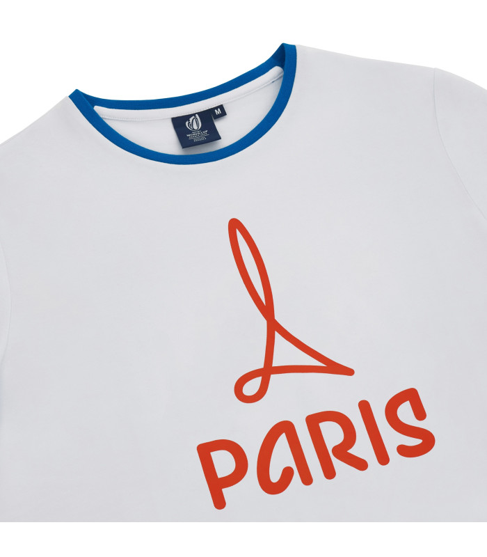 T-shirt Macron Femme Rugby Paris World Cup 2023 Officiel