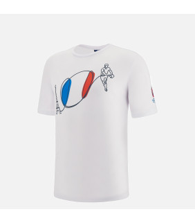 T-shirt Macron Enfant Rugby France World Cup 2023 Officiel