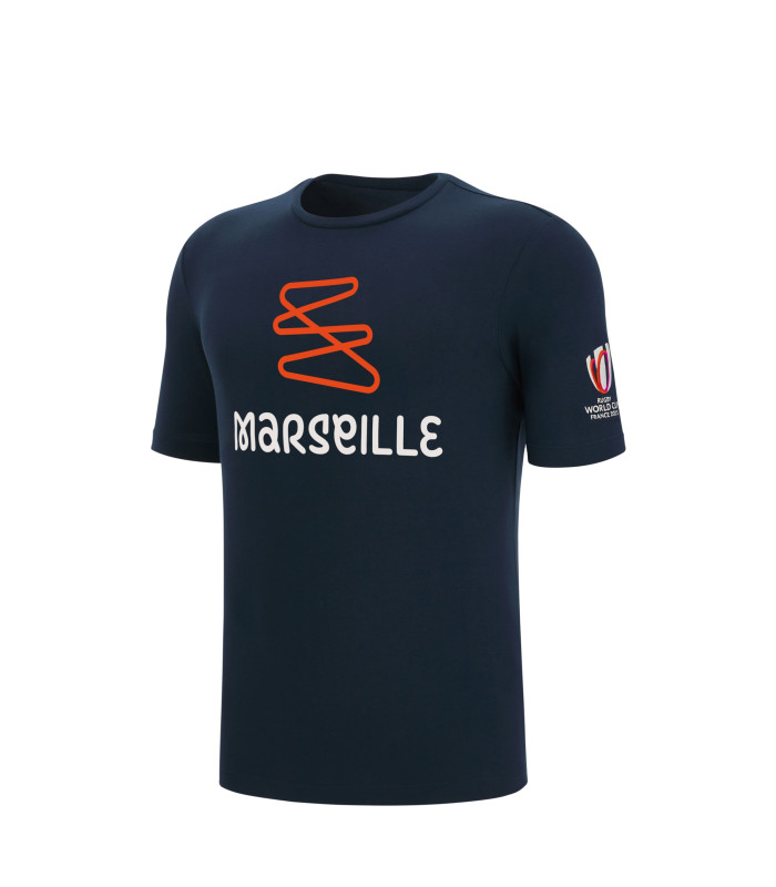 T-shirt Macron Enfant Rugby Marseille World Cup 2023 Officiel