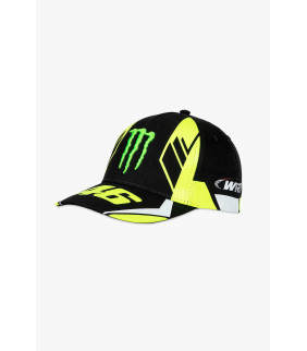 Casquette VR46 WTR Monster Energy Officiel Grand Tourisme Valentino Rossi