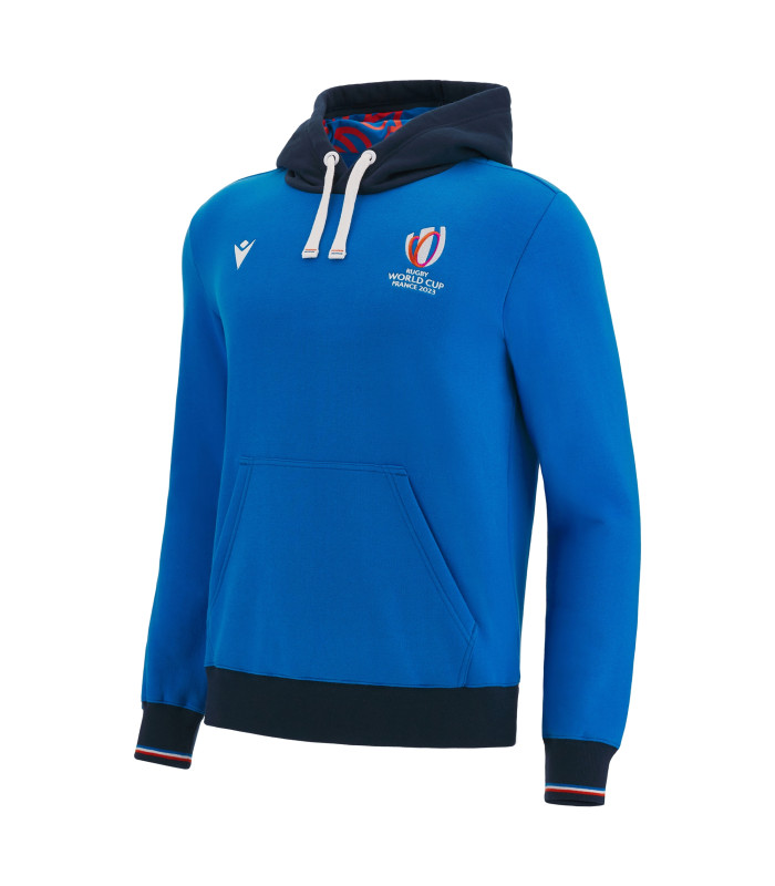 Sweat a Capuche Macron Adulte Rugby World Cup 2023 Officiel