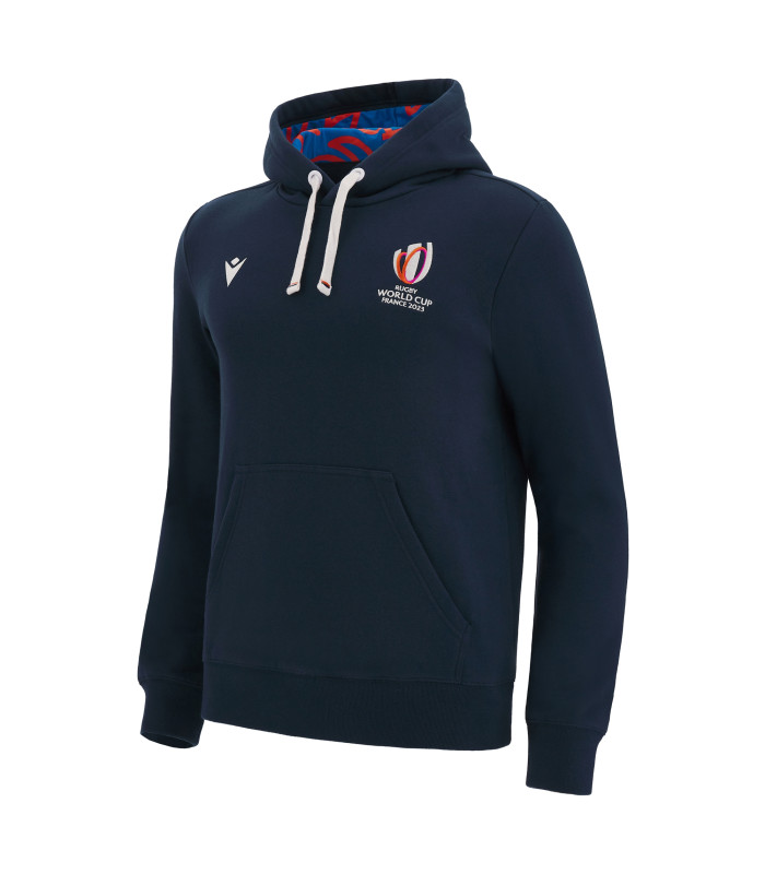 Sweat a Capuche Macron Adulte Rugby World Cup 2023 Officiel