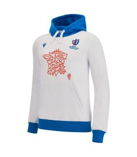 Sweat a Capuche Macron Adulte Rugby World Cup 2023 Officiel