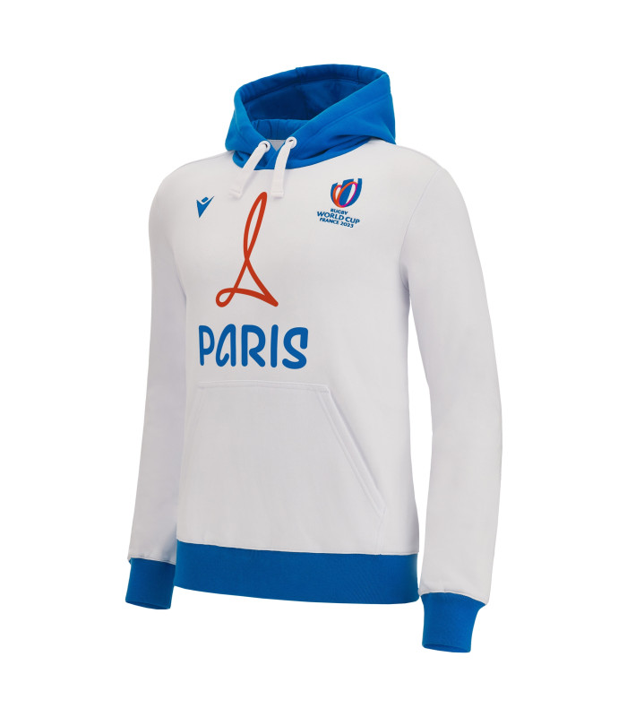 Sweat a Capuche Macron Adulte Paris Rugby World Cup 2023 Officiel