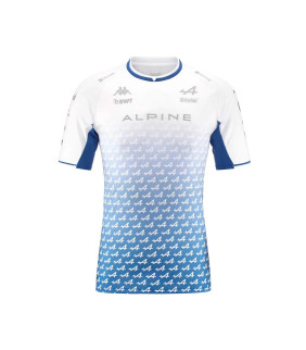 T-shirt Kappa Kombat BWT Alpine F1 Team Esteban Ocon Gp France Officiel Formule 1