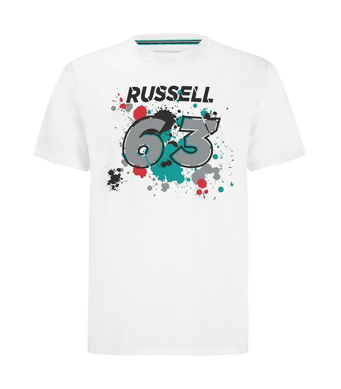 T-Shirt George Russell 63 Limited Mercedes AMG Petronas Motorsport  F1 Driver