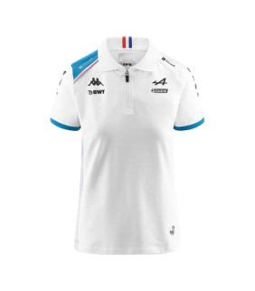 Polo Femme Kappa Acrew BWT Alpine F1 Team Officiel Formule 1