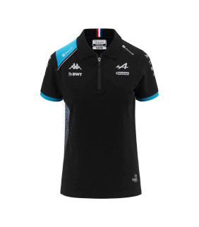 Polo Femme Kappa Acrew BWT Alpine F1 Team Officiel Formule 1