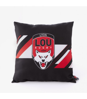 Gourde lyon lou rugby beach noir rouge - M Com