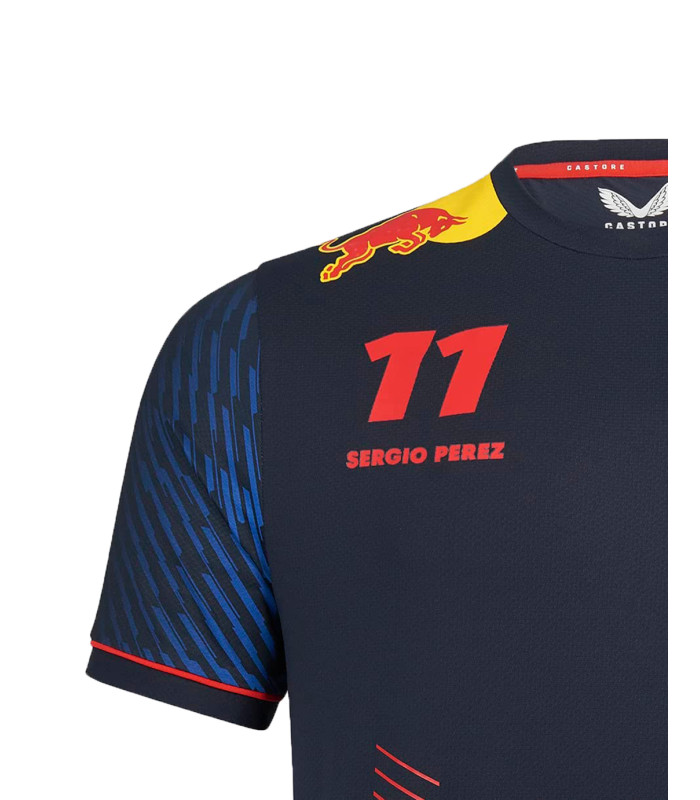 T-shirt Red Bull Racing F1 Team Sergio Perez 11 Formula Officiel Formule 1