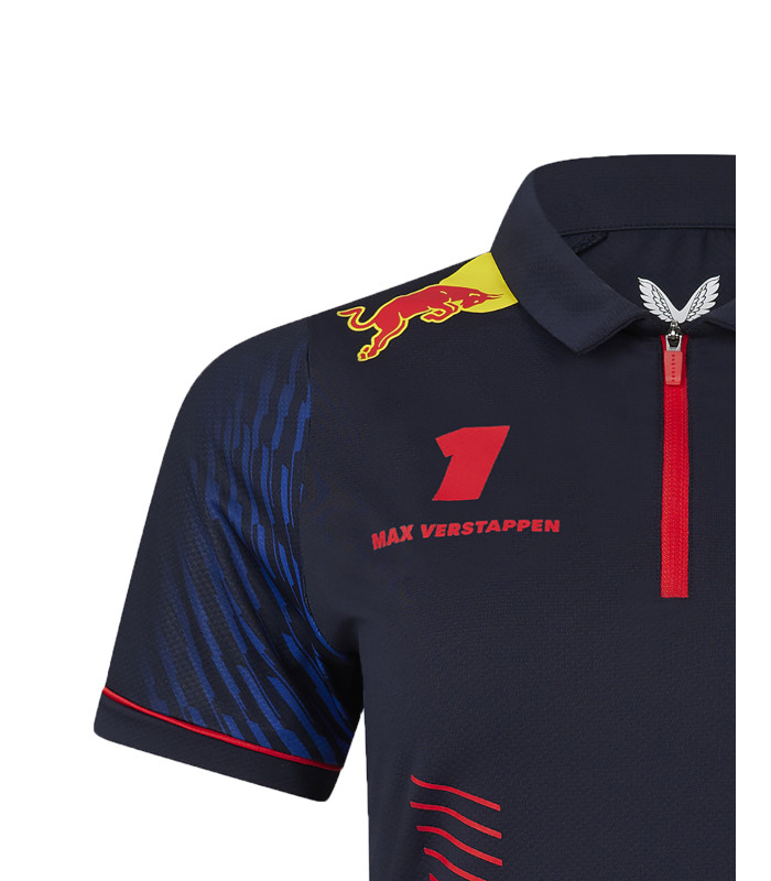 Polo Femme Red Bull Racing F1 Team Max Verstappen 1 Formula Officiel Formule 1