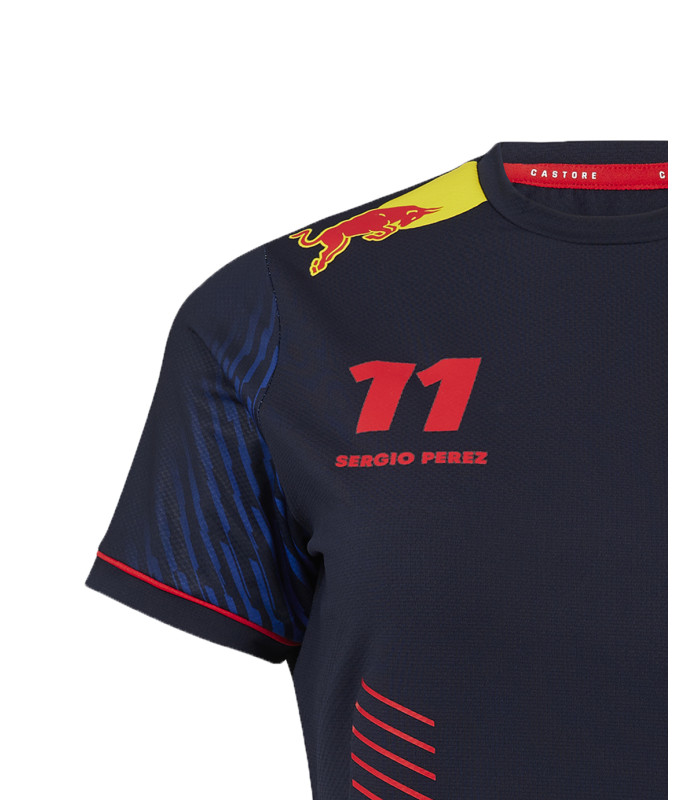 T-shirt Femme Red Bull Racing F1 Team Sergio Perez 11 Formula Officiel Formule 1