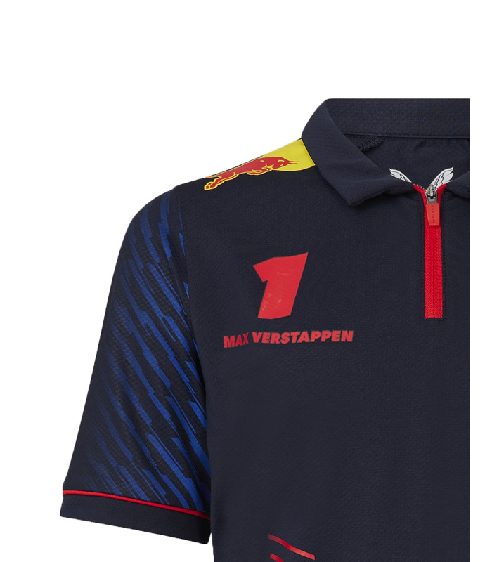 Polo Enfant Red Bull Racing F1 Team Max Verstappen 1 Formula Officiel Formule 1