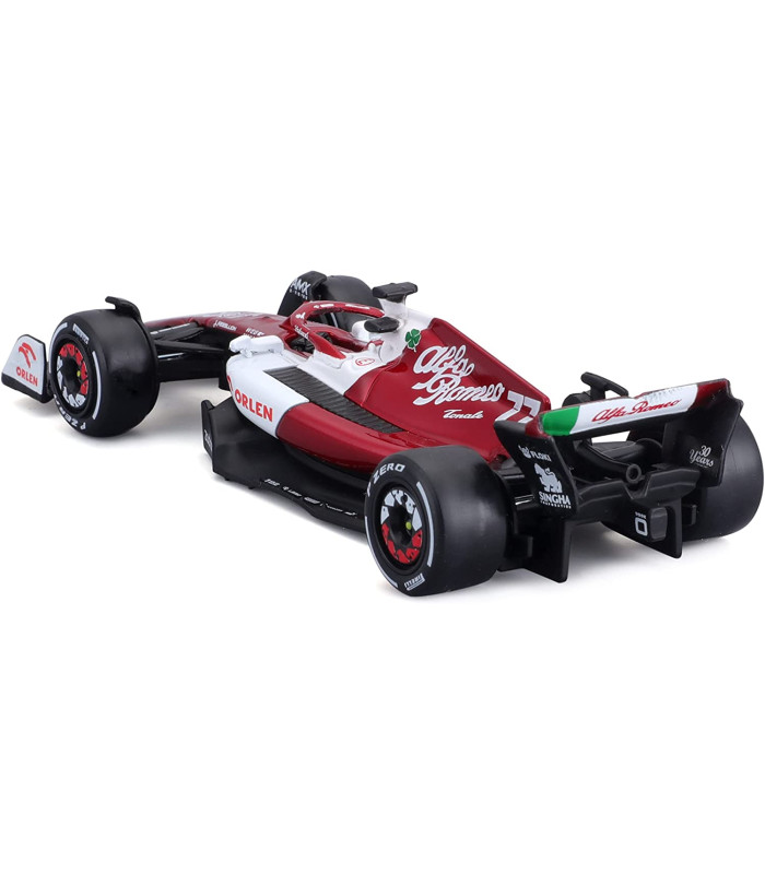 Voiture 1/43 Bburago Alfa Romeo C42 Officiel Formule 1 Valterie Bottas 77