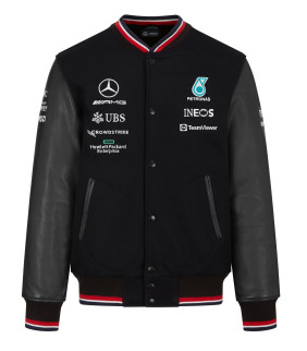 Veste Varsity Mercedes AMG Petronas Motorsport Team Officiel F1