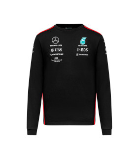 T-shirt manche longue Mercedes-AMG Petronas Motorsport Officiel Formule 1