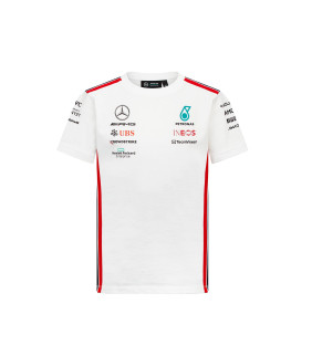 T-shirt Enfant Mercedes-AMG Petronas Motorsport Officiel Formule 1