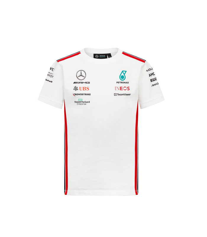 T-shirt Enfant Mercedes-AMG Petronas Motorsport Officiel Formule 1