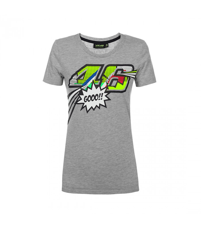 Tee-shirt Pop Art Femme Valentino Rossi VR46 MotoGP