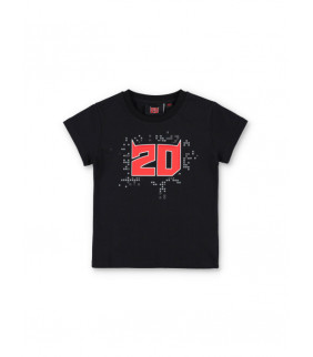 T-shirt Enfant Fabio Quartararo Big 20 El Diablo Officiel MotoGP