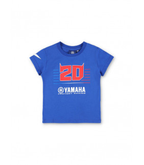 T-shirt Enfant Yamaha Racing Fabio Quartararo 20 Officiel MotoGP