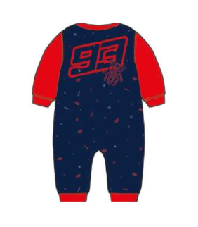 Pyjama Bébé Marc Marquez Bicolor "93" MM93 Officiel MotoGP