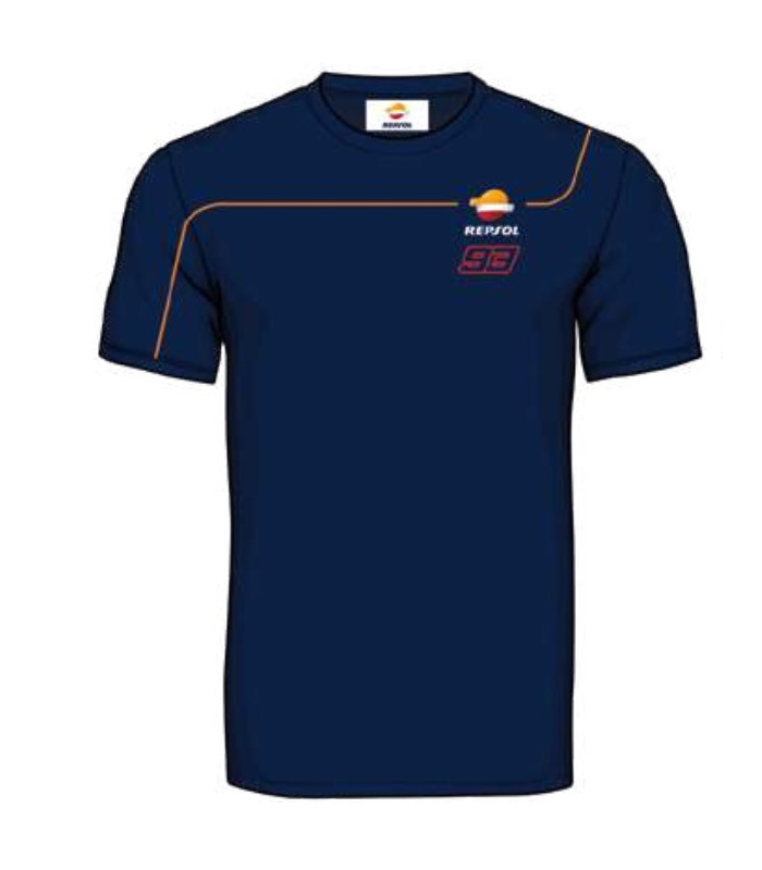 T-shirt Repsol Honda Dual Marc Marquez 93 Officiel MotoGP