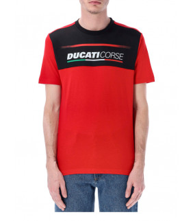 T-shirt Ducati Corse Bicolor Officiel MotoGP