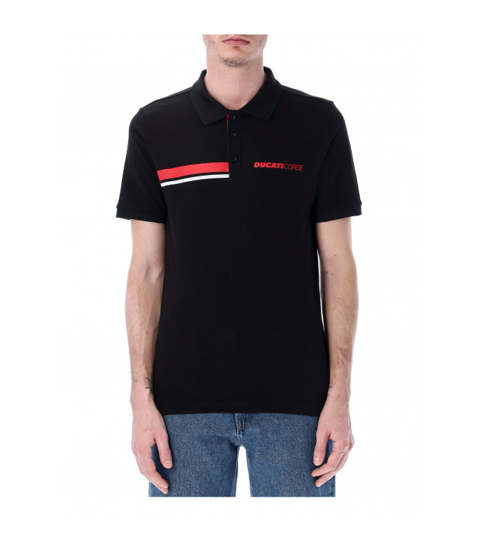 Polo Ducati Corse Stripes Officiel MotoGP