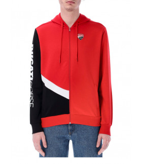 Sweatshirt Zip Ducati Corse Flash Officiel MotoGP