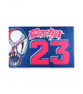 Drapeau Enea Bastianini "Bestia 23" Officiel MotoGP