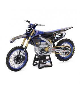 Moto Miniature Eli Tomac 3 YZ450F 1:12 Scale Yamaha Factory Race Team Replica New Ray