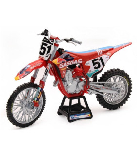 Moto Miniature Justin Barcia 51 MC 450F 1:12 Scale Gasgas Factory Race Team Replica New Ray