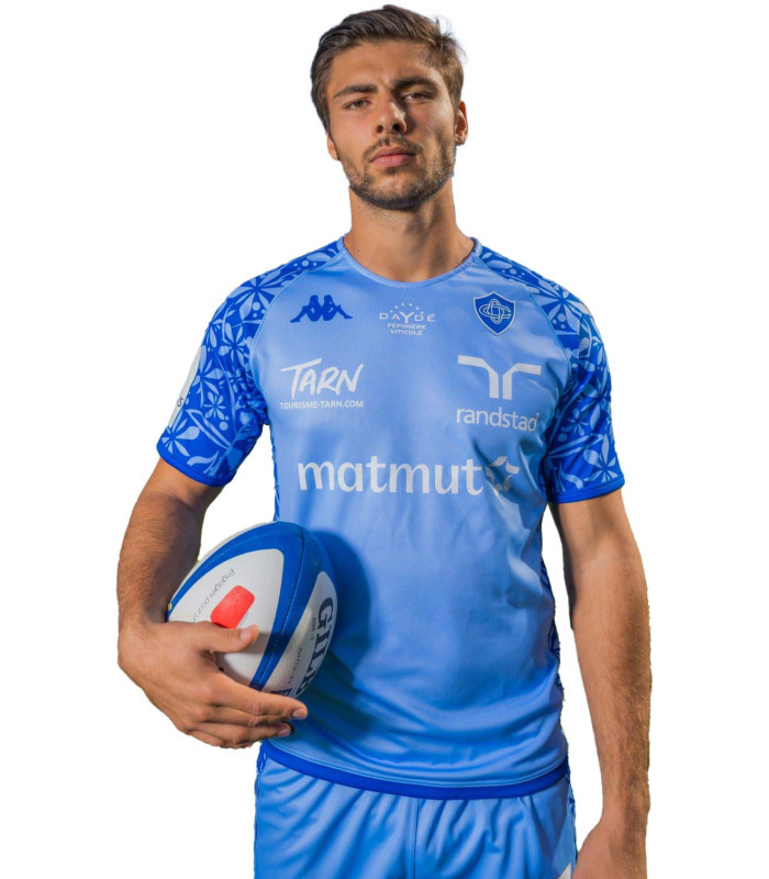 Maillot Kappa Kombat Castres Olympique Officiel Rugby