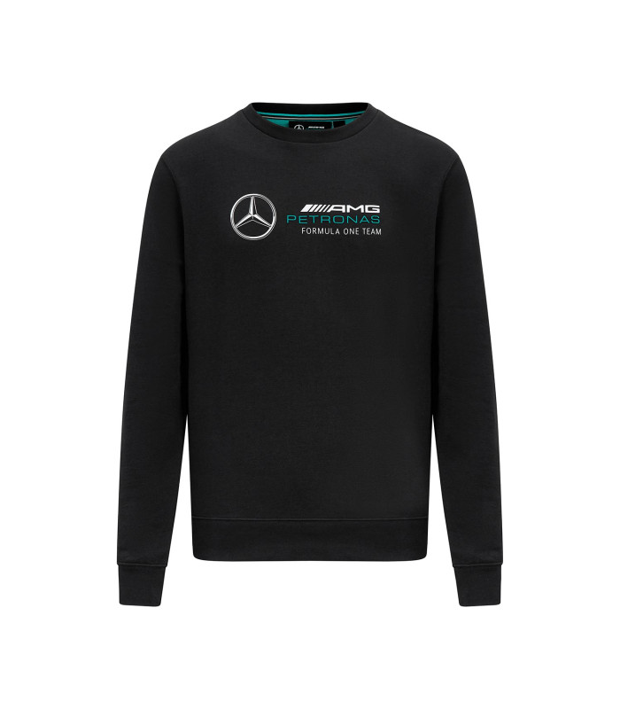 Sweatshirt Crew Logo Mercedes-AMG Petronas Motorsport Officiel Formule 1