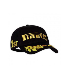 Casquette Podium Pirelli Gold Edition Motorsport Racing Officiel Formula
