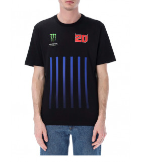 T-shirt Fabio Quartararo 20 Dual Monster Energy Officiel MotoGP