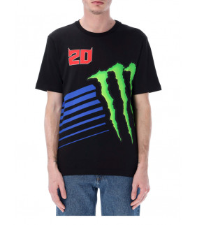 T-shirt Fabio Quartararo 20 Dual Big Monster Energy Officiel MotoGP