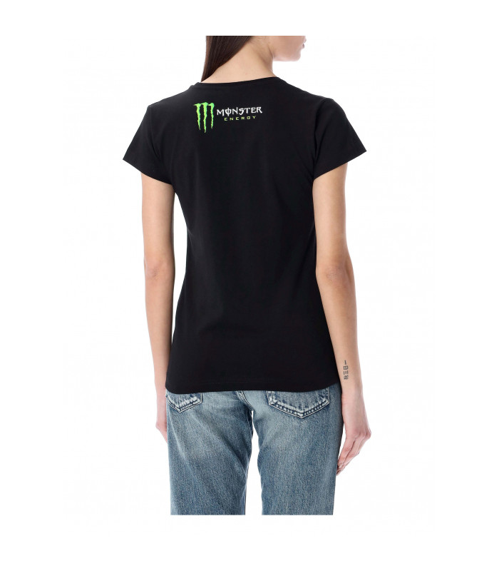 T-shirt Femme Fabio Quartararo 20 Dual Big Monster Energy Officiel MotoGP